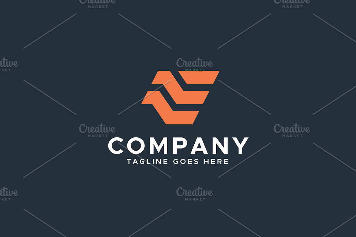 Shopping Cart e letter logo design, a Branding & Logo Template by Amadul11 (Photo 1 of 4)