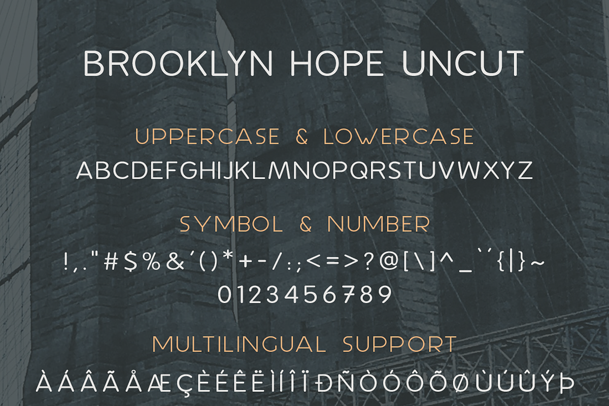Brooklyn Hope Cutout Font, a Font by GlitzyGrapix (Photo 7 of 8)