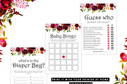 Printable Baby Shower Games, a Graphic by Wow Designs (Thumbnail 2 of 5)