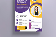 Back To School Admission Poster, a Flyer Template by MightyDesign (Thumbnail 3 of 8)