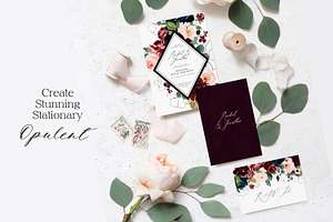 Opulent - Classic Watercolor Florals