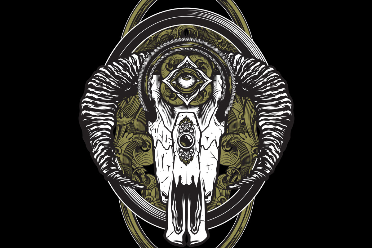 Perished Cow, a Decorative Illustration by RobinHoldsworth (Photo 1 of 2)