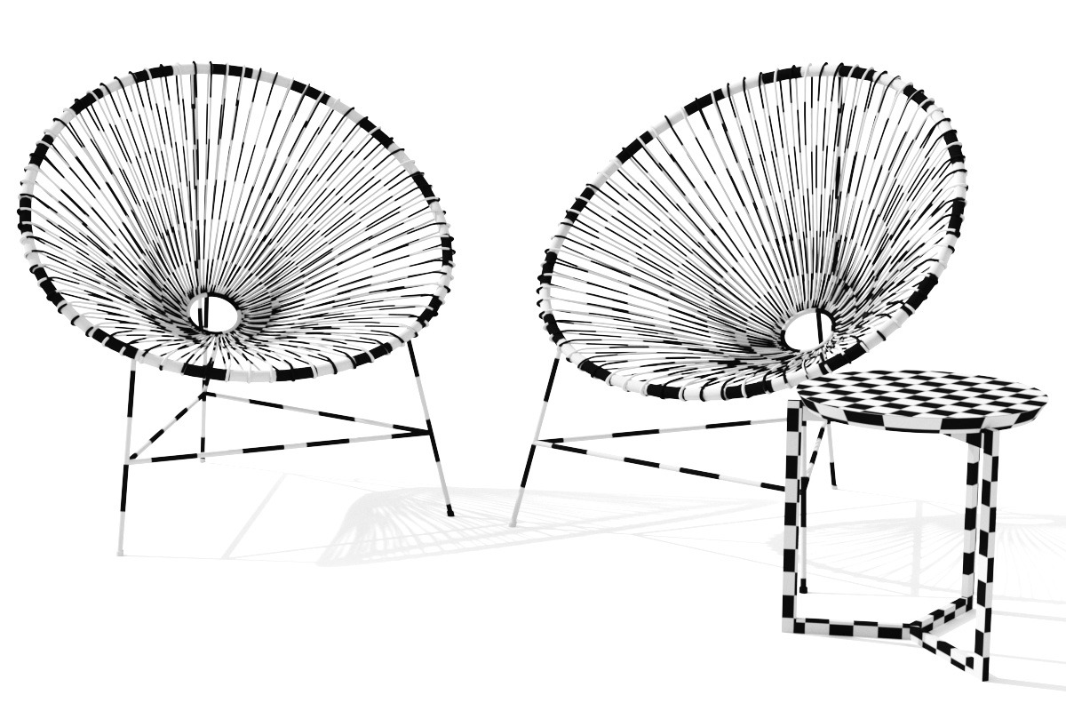 Balcony D - Steel Outdoor, a Furniture 3D Model by 3DCargo (Photo 7 of 7)