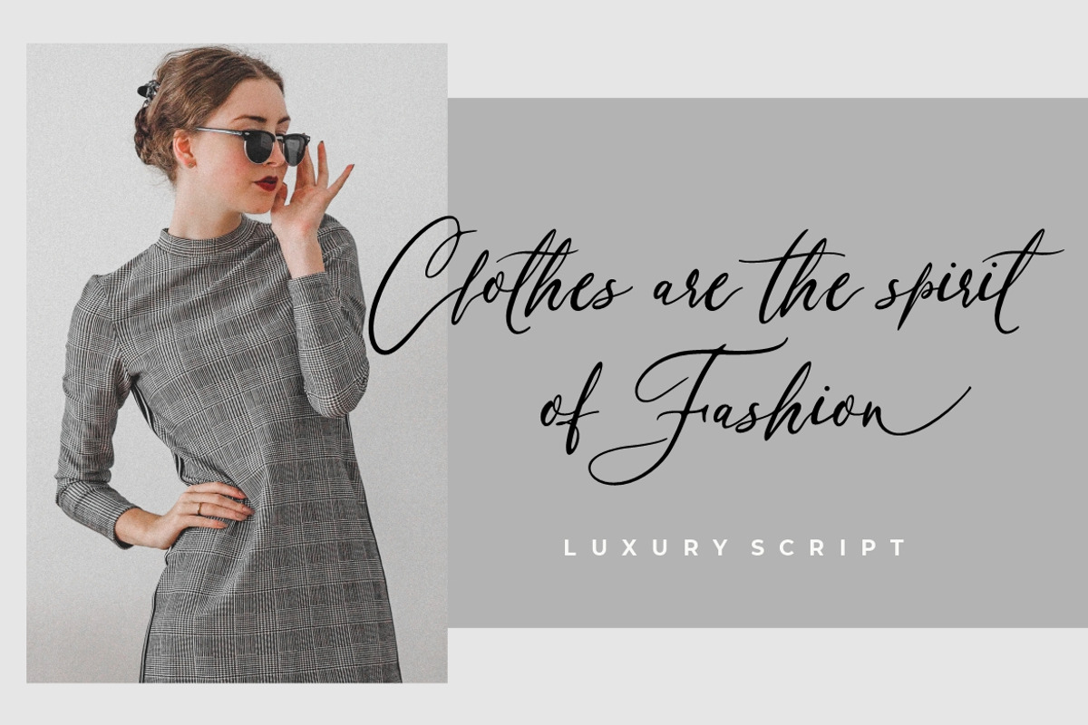 Franchisca Luxury Script, a Script Font by Creatype Studio (Photo 4 of 9)