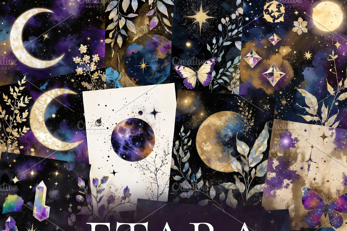 ETARA Magical Elements & Stamps, an Object Graphic by ETARA by Mea Hau (Photo 2 of 35)