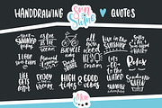 Sunshine handdrawing vector quotes, an Illustration by Wewhitelist (Thumbnail 2 of 6)