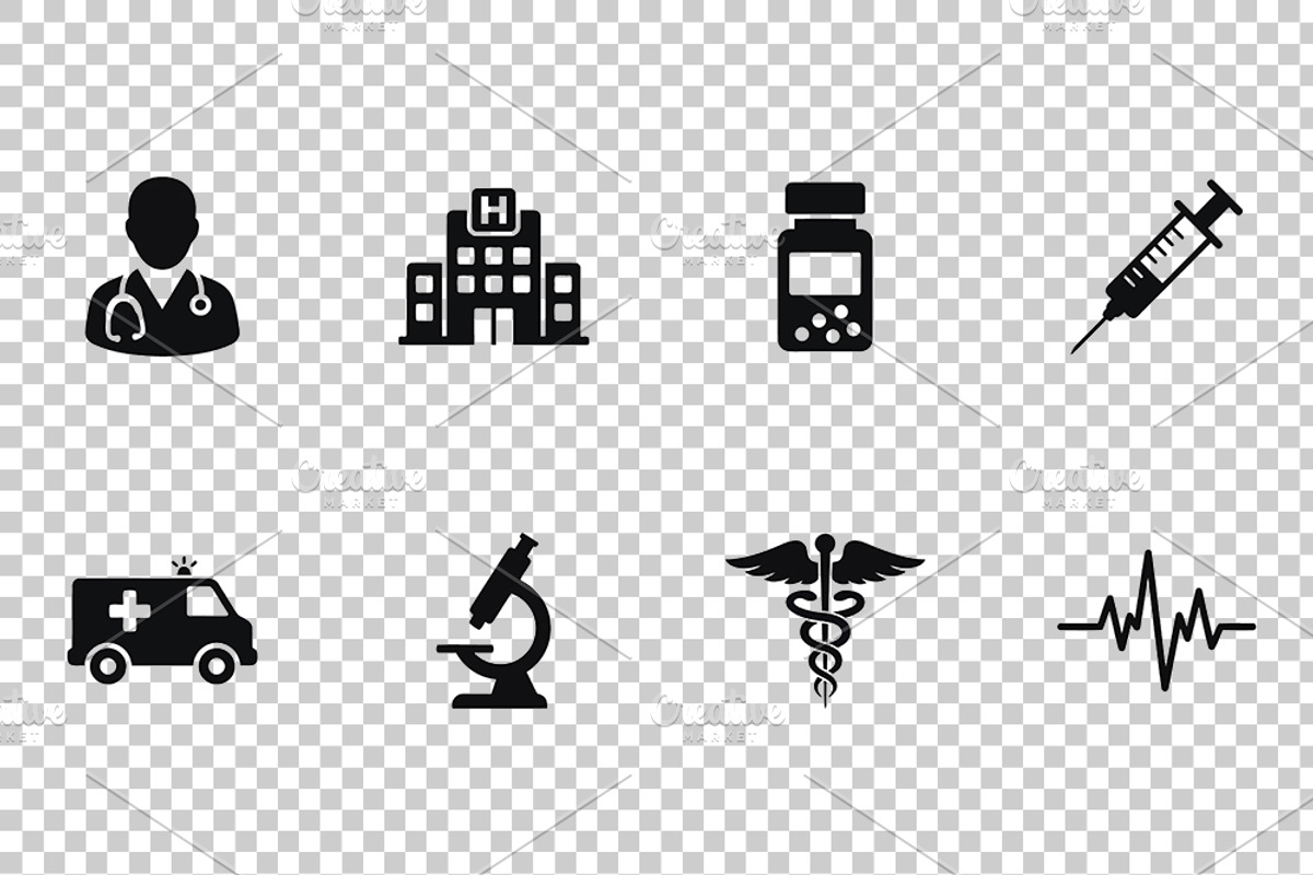 Medical Icon Vector Bundle, an Object Graphic by Artonix (Photo 3 of 3)