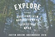 Explore ~ A Hand Drawn Font, a Serif Font by Greenhouse Supply Co (Thumbnail 4 of 5)