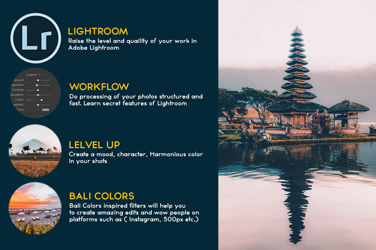 Bali Colors Lightroom Presets preview 2