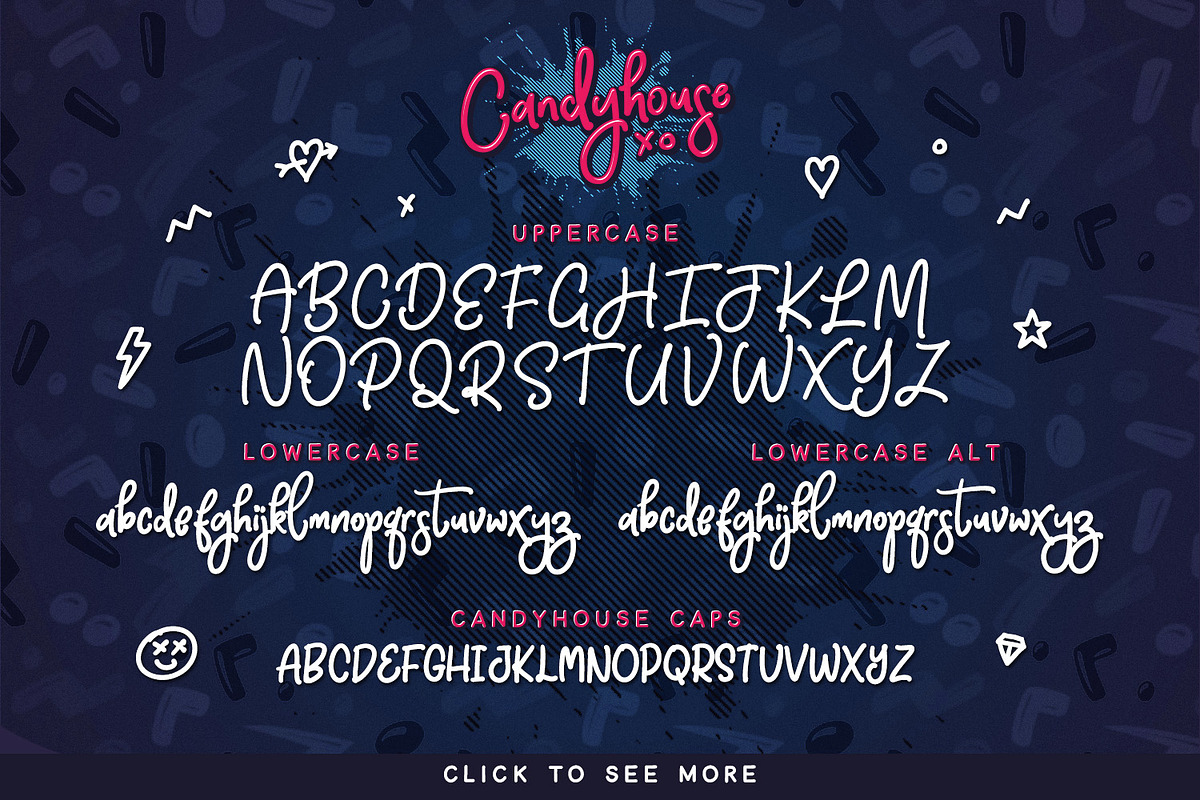 Candyhouse Font preview 6
