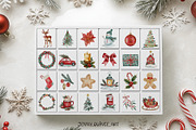 Christmas Holiday Vintage Collection, a Seasonal Illustration by Jenny Quince (Thumbnail 9 of 12)
