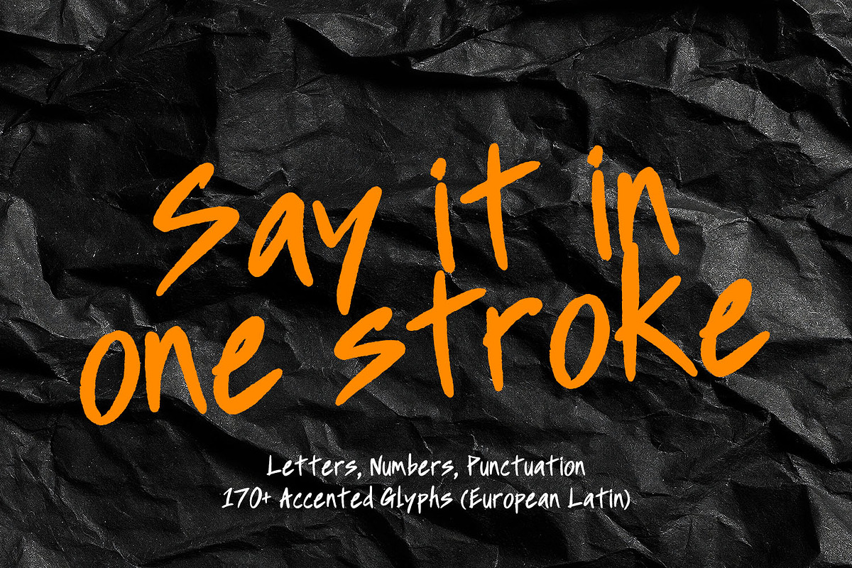 Scratch Note Font, a Handwritten Font by Handmadefont (Photo 7 of 15)