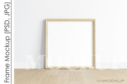 Square Frame Artwork Mockup | Print Templates ~ Creative Market