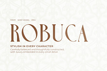 Robuca - Vintage Serif