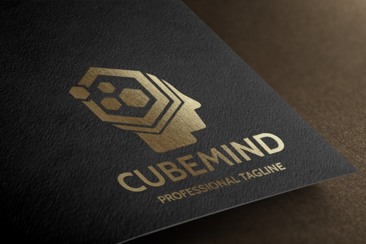 Cube Mind Logo, a Branding & Logo Template by Design_Planet