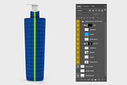 Hand sanitizer bottle mockup, a Packaging Mockup by Nurlan's shop (Thumbnail 2 of 4)