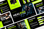 Healfixs Gym PPTX Presentation, a Presentation Template by Kren Studio (Thumbnail 2 of 8)