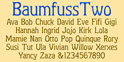 Baumfuss, a Serif Font by Ingrimayne Type (Thumbnail 5 of 7)
