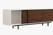 Joybird Oberlin Console Cabinet, a Furniture 3D Model by 3dmitruk (Thumbnail 12 of 14)