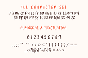 Merry And Bright is handwritten font, a Handwritten Font by Brown Cupple (Thumbnail 7 of 8)