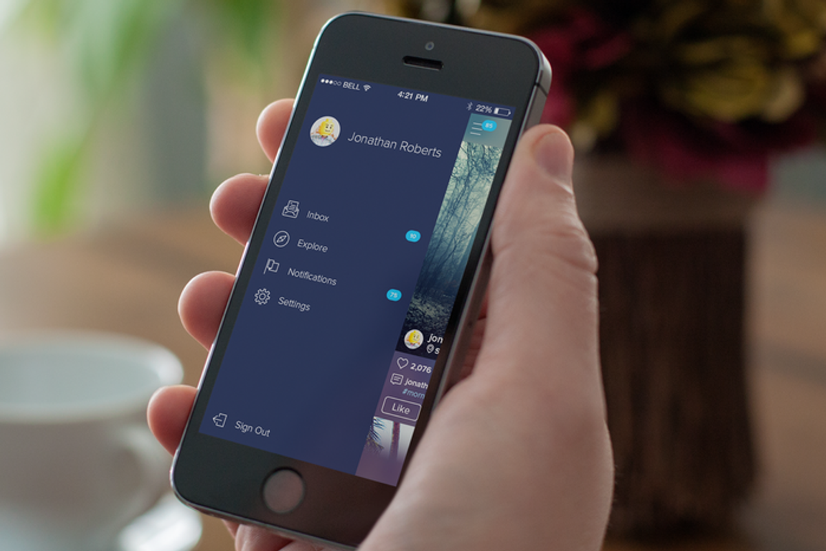 Instagram iOS App Redesign, a Templates & Theme by The Major (Photo 2 of 4)
