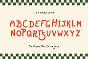 Retro foodie Handdrawn Font Kimchi, a Font by Courtney Flannagan Design (Thumbnail 7 of 9)