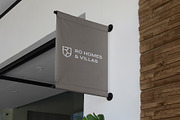 Logo Mockup Flag Sign Store, an Advertising Mockup by Asylab (Thumbnail 2 of 5)