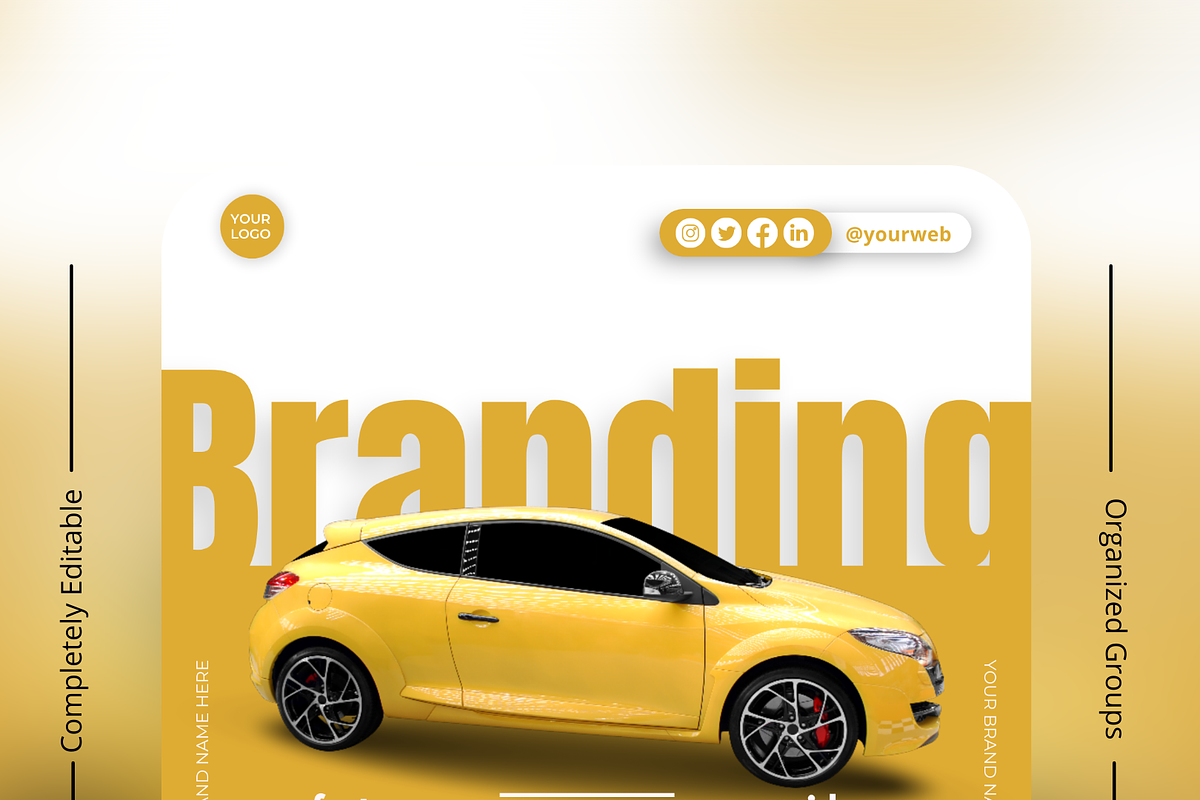 Automotive & Tech Design Templates I, a Social Media Template by Exceptionalways (Photo 28 of 36)