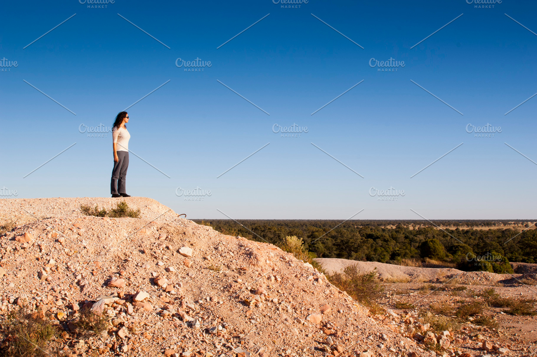 Woman in Landscape, a Person Photo by THP Creative