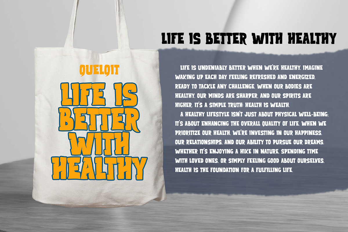 Quelqit Bold Comic Display Font, a Symbol Font by dansdesign (Photo 4 of 12)