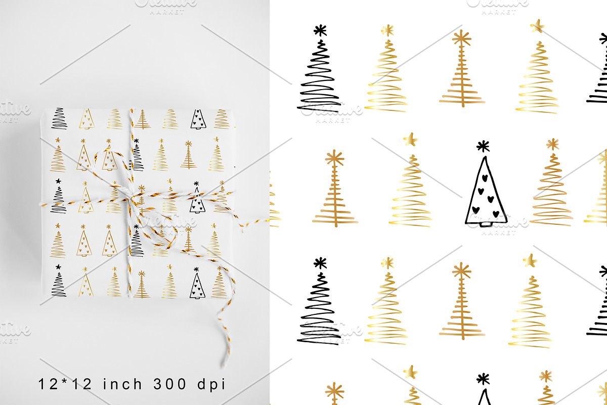 Christmas Tree Bundle, a Graphic by kh_cat (Photo 3 of 11)