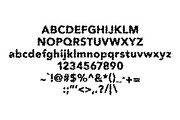 Doodle - a fun font, a Handwritten Font by Ewing Design Co. (Thumbnail 2 of 2)