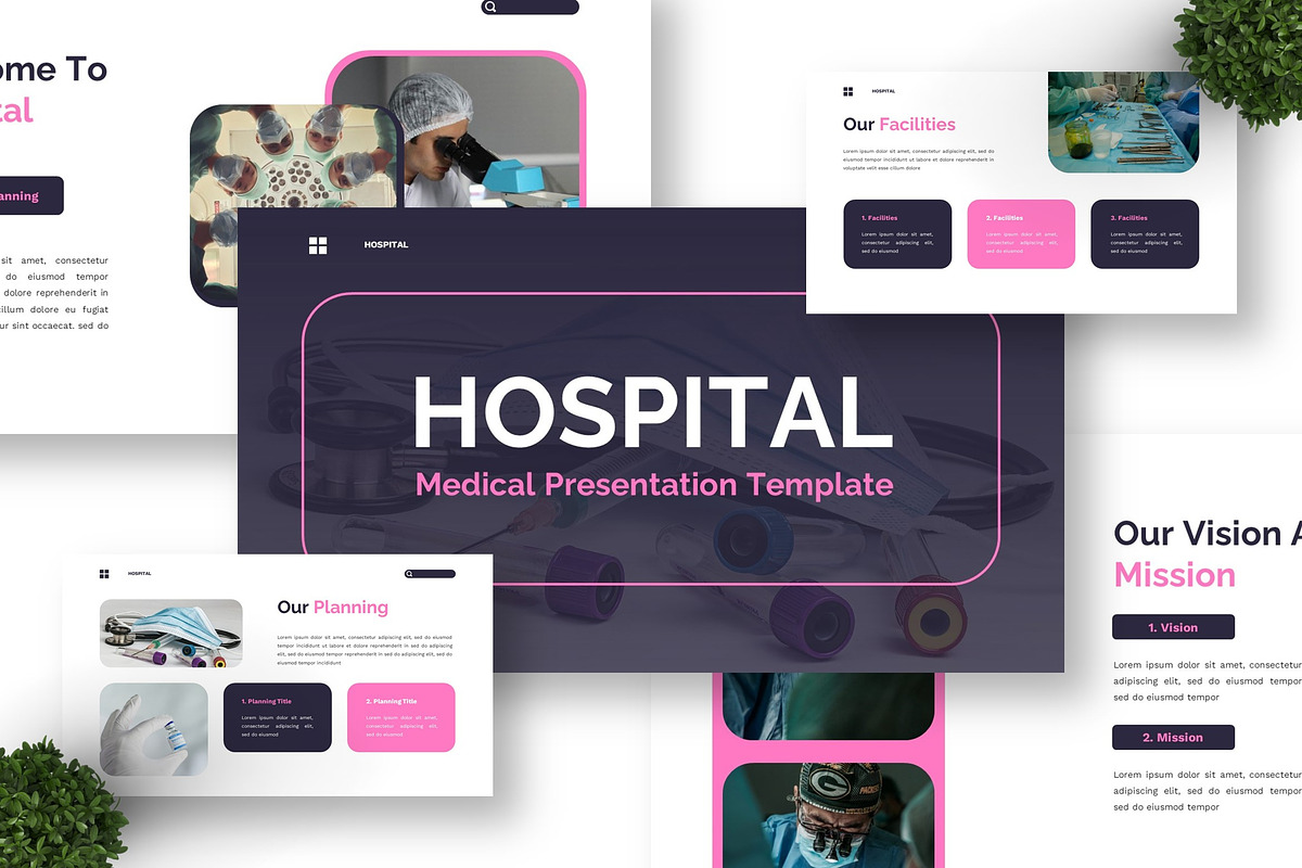 Hospital - Medical Keynote Templates, a Presentation Template by Deepslide Studio (Photo 6 of 6)