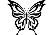 Elegant Butterfly Silhouette, an Object Graphic by Creativeshirt (Thumbnail 13 of 17)