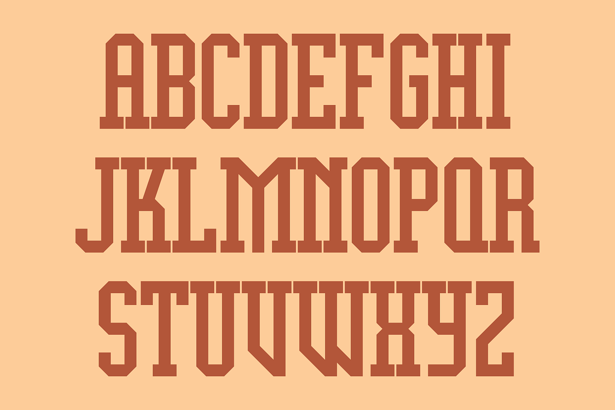 Display University Font, a Serif Font by GG Design (Photo 3 of 8)