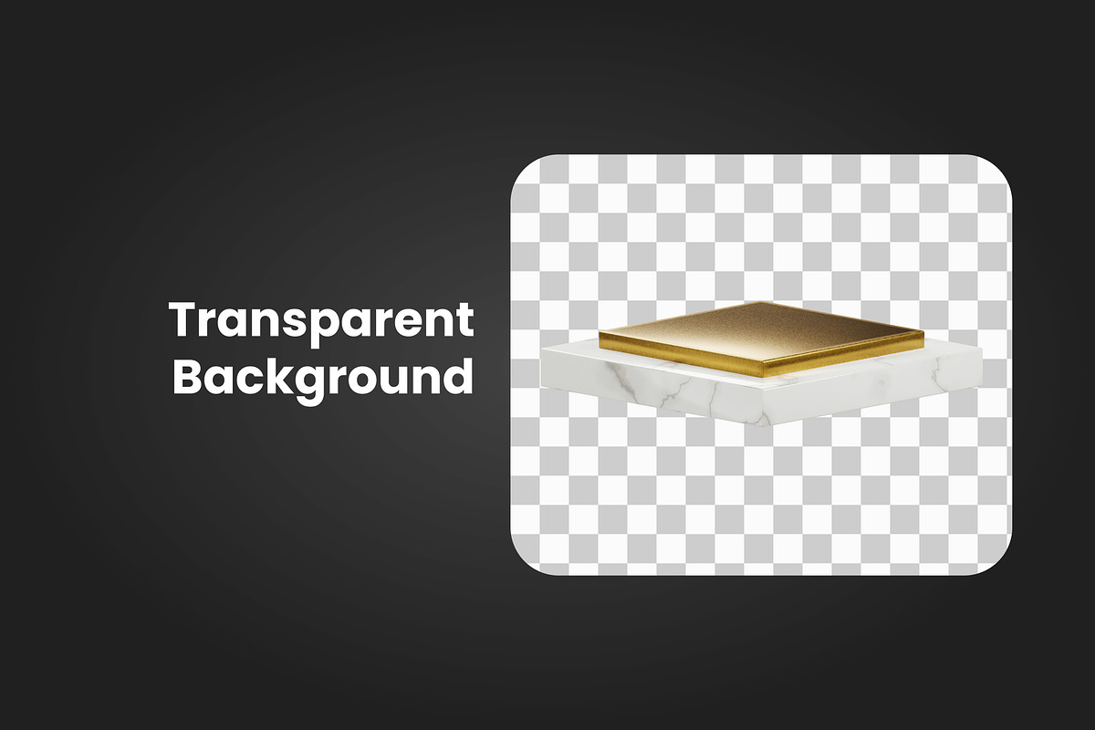 3D Podium Illustration, an Object 3D Model by SLAB! Design (Photo 3 of 4)