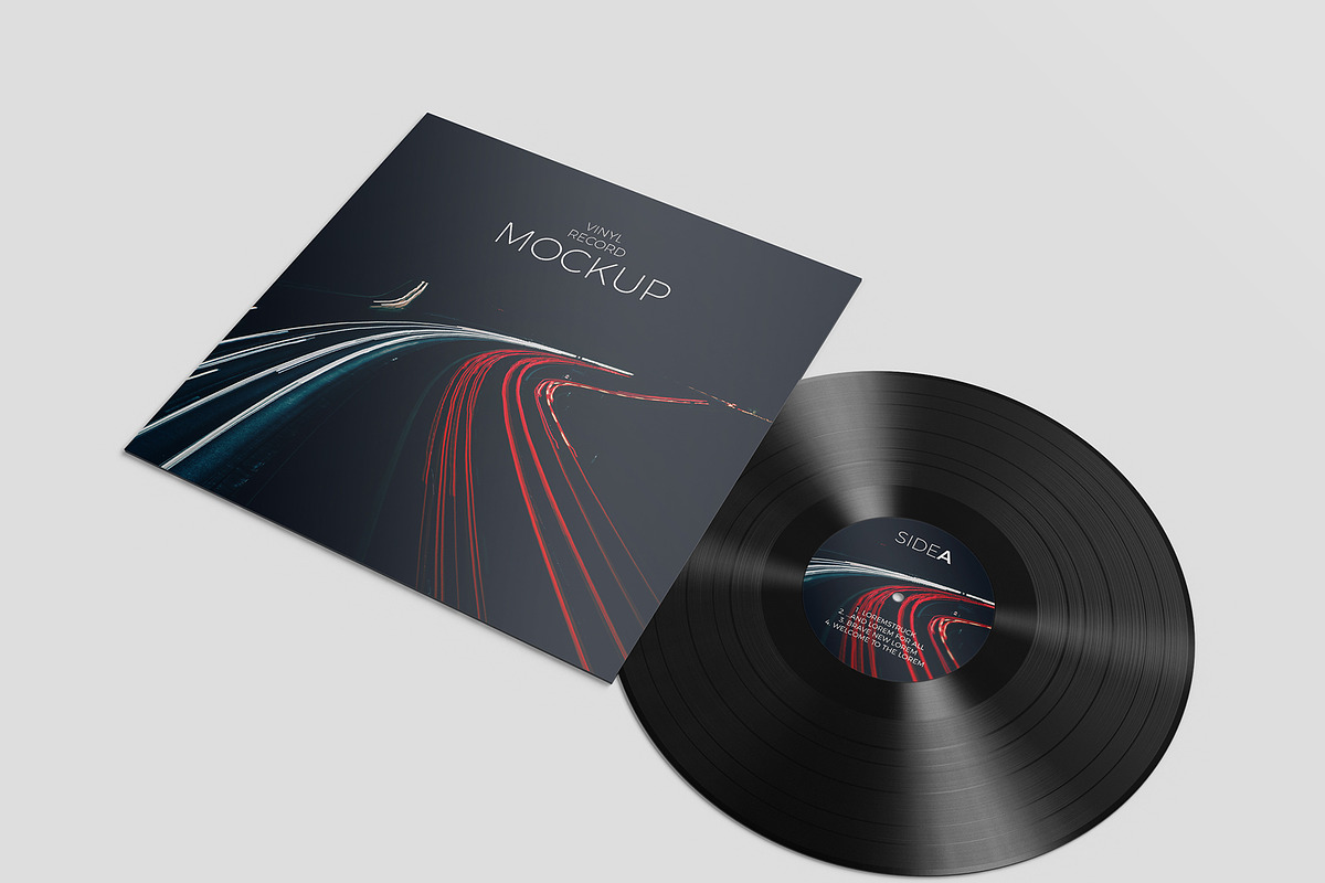 Vinyl Record Mockup, a Hoody Mockup by KIPET (Photo 3 of 14)
