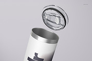 20oz Skinny Tumbler Mockup Set, a Cups & Container Mockup by creatsy5 (Thumbnail 6 of 11)
