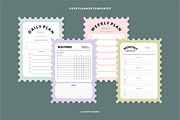 Cute Planner Template Set, a Stationery Template by Artflorara (Thumbnail 6 of 11)