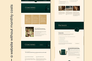 Wordpress Theme Coach Luxury Elegant