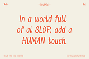 Rhubarb Handwriting Font, a Handwritten Font by bryrude (Thumbnail 5 of 5)