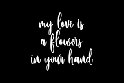 Hushpites Condensed Script Font, a Script Font by MACK 75 (Thumbnail 5 of 8)