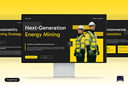 Grava Coal Mining Pitch Deck, a Presentation Template by Claymoon Lab (Thumbnail 1 of 7)