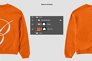 Boxy-fit Sweatshirt mockup download, an Apparel Mockup by Barmecide Mockup Studio (Thumbnail 3 of 3)