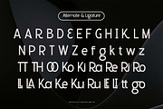 Refona - Futuristic Sans Serif Font, a Sans Serif Font by Flawless And Co (Thumbnail 9 of 10)