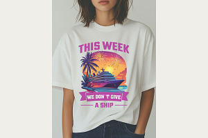 This Week We Don't Give A Ship, a Design Template by HubbaDigitals