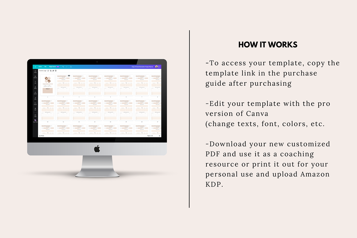 Home Renovation Project Planner, a Templates & Theme by KDPISH (Photo 4 of 4)
