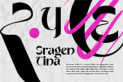 Sragentina - Unique Typeface, a Sans Serif Font by Artchitype Studio (Thumbnail 4 of 10)
