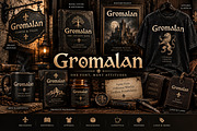 Gromalan — Gothic Blackletter Font, a Blackletter Font by Wow Magic (Thumbnail 2 of 5)