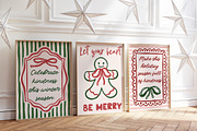 Vintage Whimsical Christmas Posters, an Object Graphic by ArtFM (Thumbnail 3 of 14)
